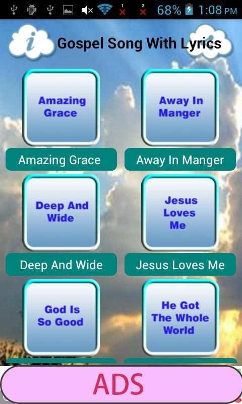 Gospel Song With Lyrics screenshot 5