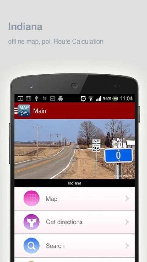 Indiana Map offline screenshot 8