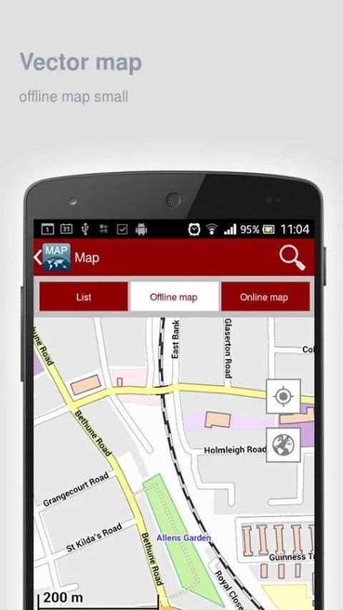 Indiana Map offline screenshot 3