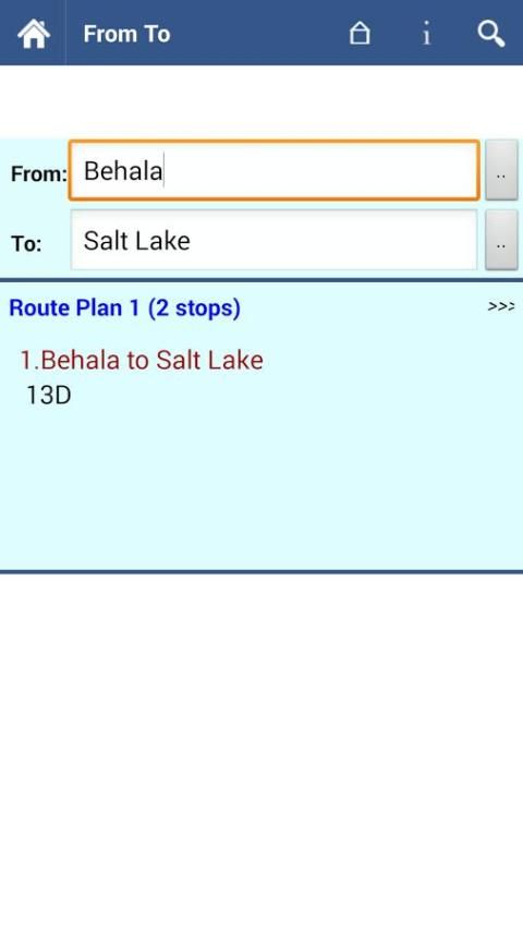 Kolkata Bus Info screenshot 2