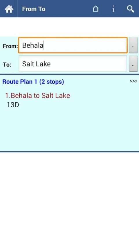 Kolkata Bus Info screenshot 2