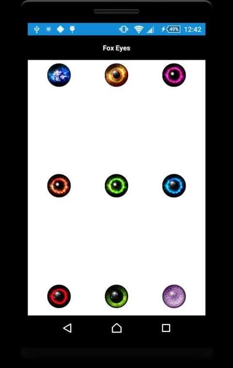 Fox Eyes Photo Editor: Lens HD скриншот 6