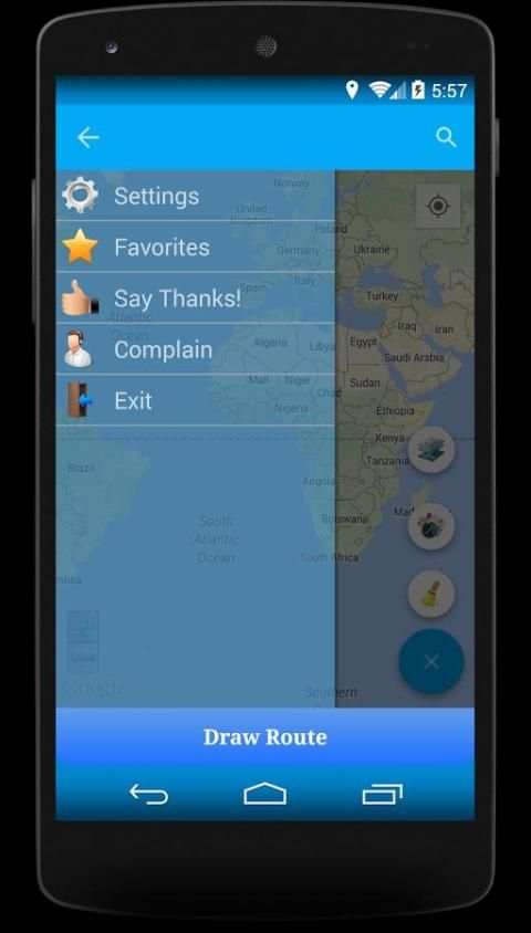 Best Route GPS Navigator स्क्रीनशॉट 1