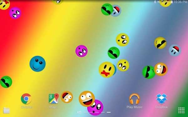 Fun Smileys Live Wallpaper screenshot 3