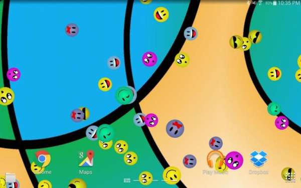 Fun Smileys Live Wallpaper screenshot 4