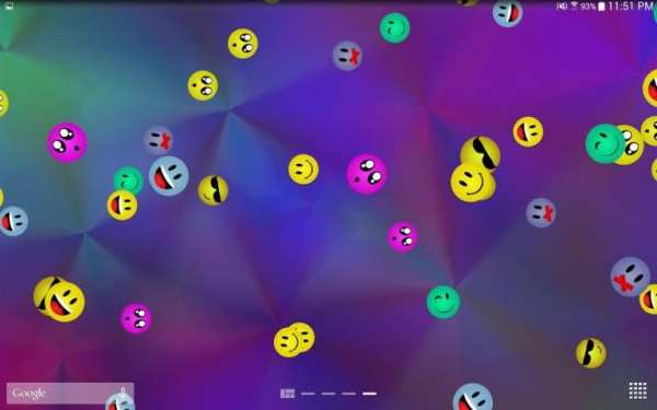 Fun Smileys Live Wallpaper screenshot 6