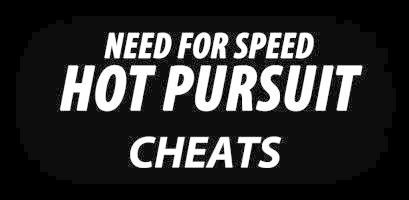 need for speed hot pursuit cheats ps3