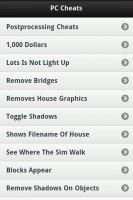 Sims 2 Cheats скриншот 2