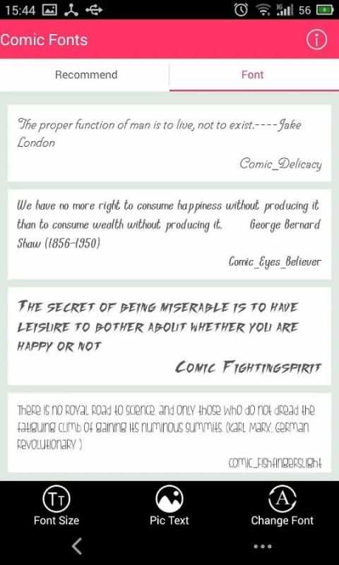 Free Font - Comic screenshot 6