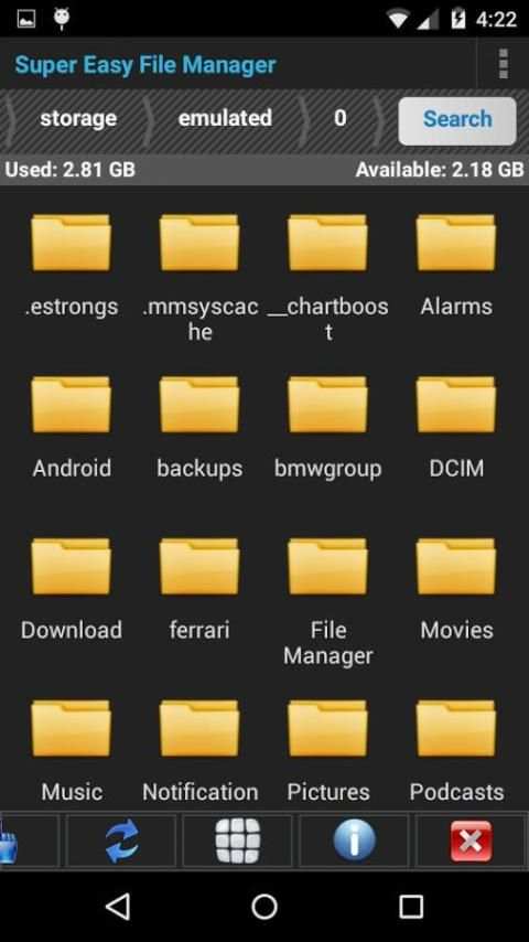 Super Easy File Manager screenshot 1