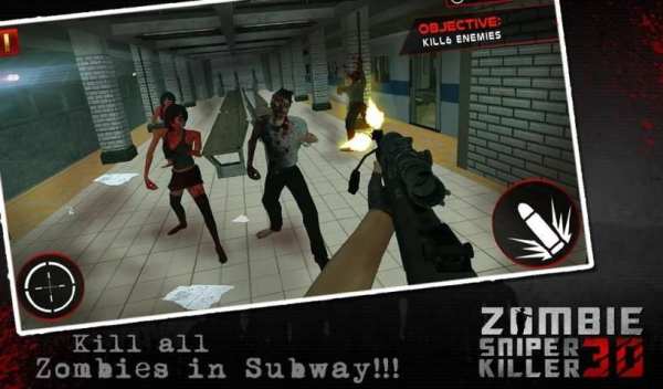 Zombie Sniper Squad Pembunuh screenshot 7
