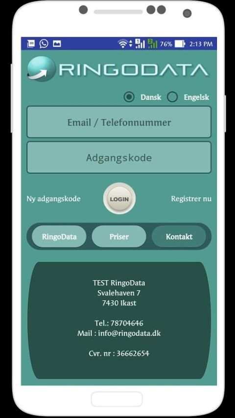 RingoData 1 تصوير الشاشة