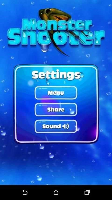 Monster Shooter (Water) screenshot 1
