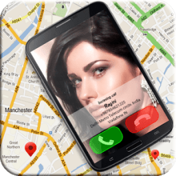 Caller Locator Full Screen ID أيقونة