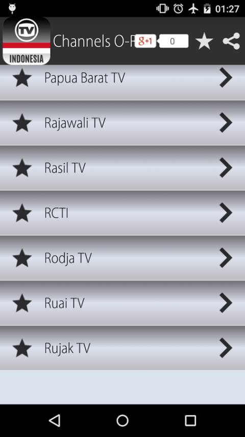 TV Channels Indonesia स्क्रीनशॉट 4