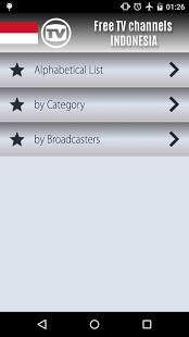 TV Channels Indonesia स्क्रीनशॉट 3