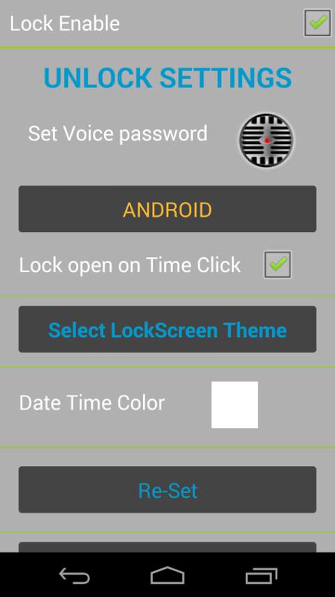  Voice Screen Lock screenshot 7