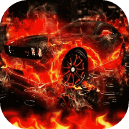 ikon Car on fire live wallpaper