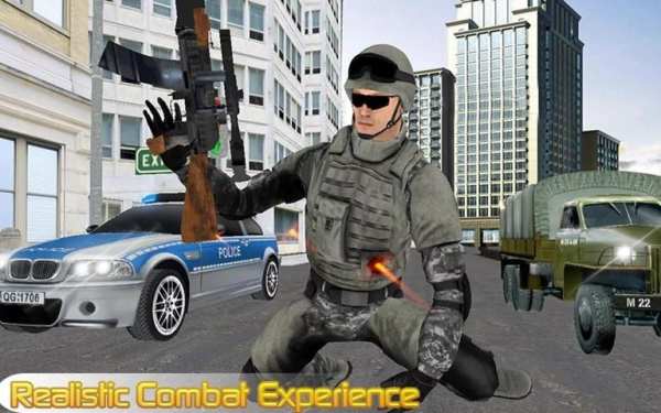 Swat Sniper: Perang Kota screenshot 2