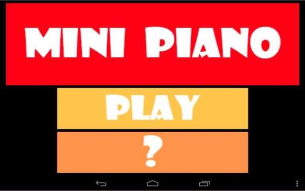 Mini Piano स्क्रीनशॉट 4