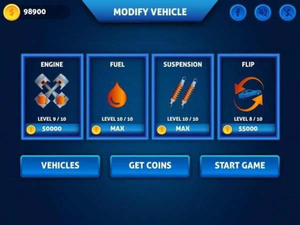 Modi Hill Climb Racing स्क्रीनशॉट 1