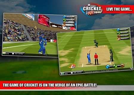 Cricket play 3D screenshot 1