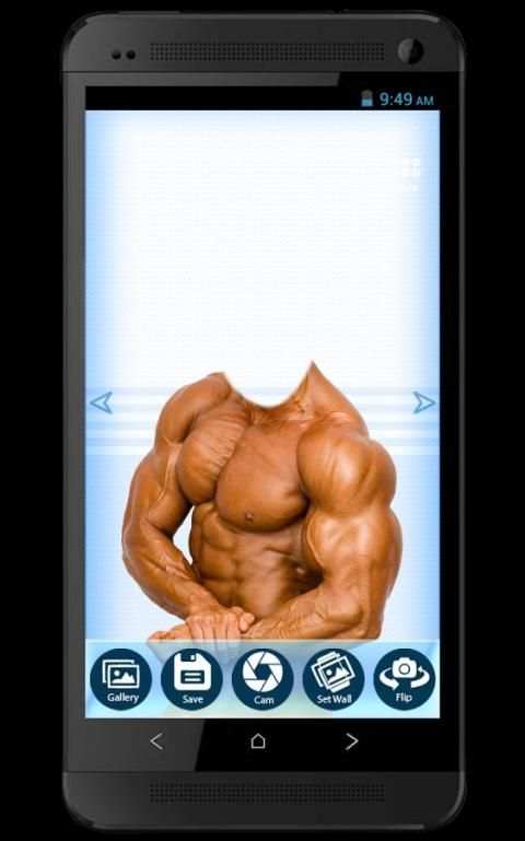 Body Builder Photo Suit स्क्रीनशॉट 4