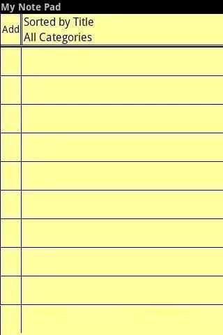My Note Pad स्क्रीनशॉट 6