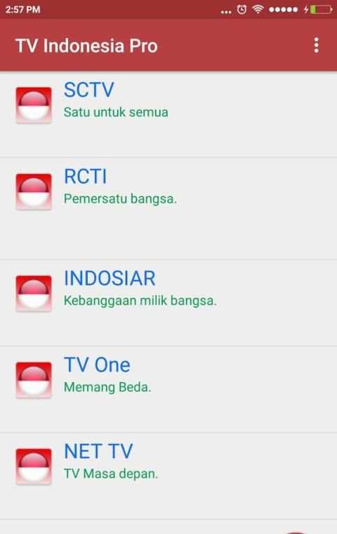 TV Indonesia Pro screenshot 1