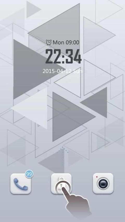 Pale 3D Launcher & Locker screenshot 2