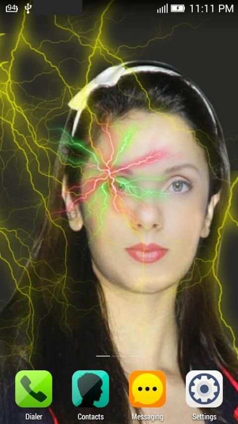 Electric Screen With Photo скриншот 1