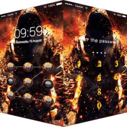 AppLock Theme Fire Man 1.0.0