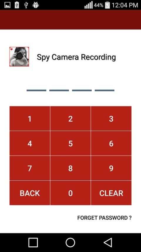 Spy Camera Recording screenshot 3