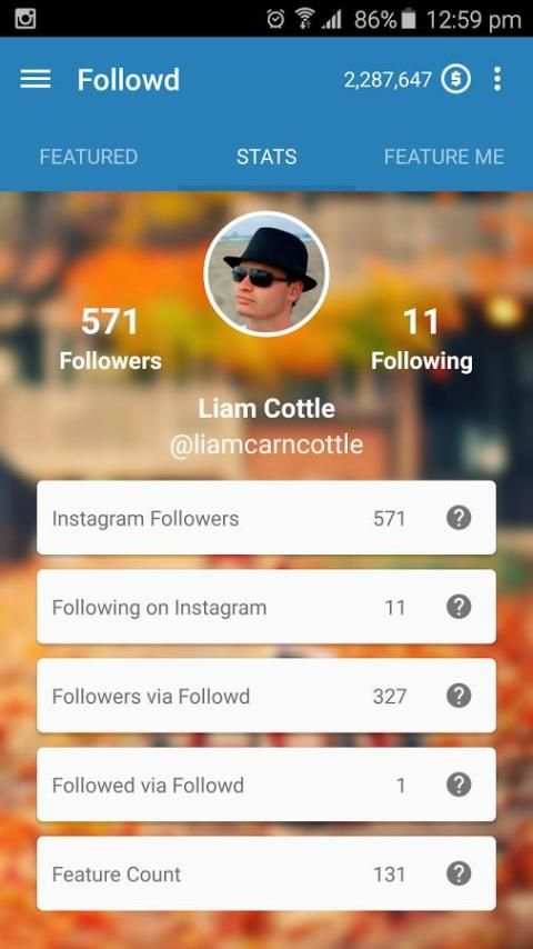 Followd (for Instagram) screenshot 1
