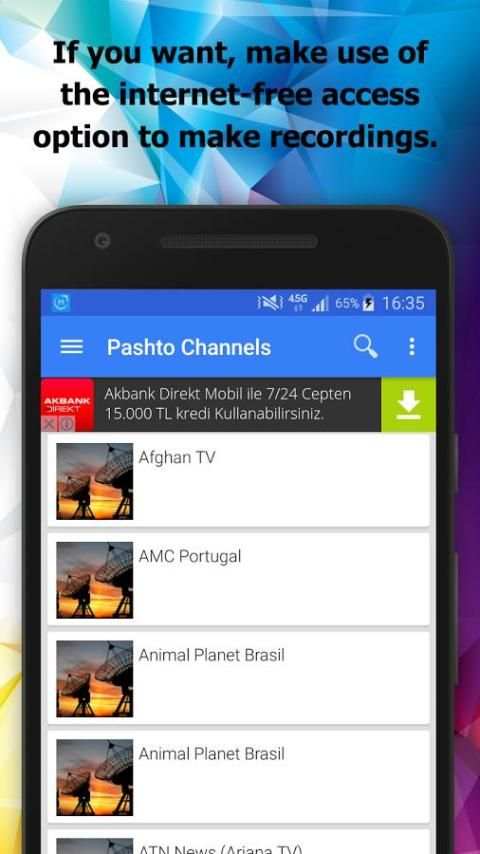 TV Pashto Channels Info स्क्रीनशॉट 2