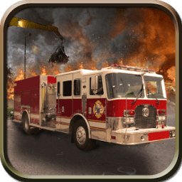 Fire Truck Rescue Simulator أيقونة