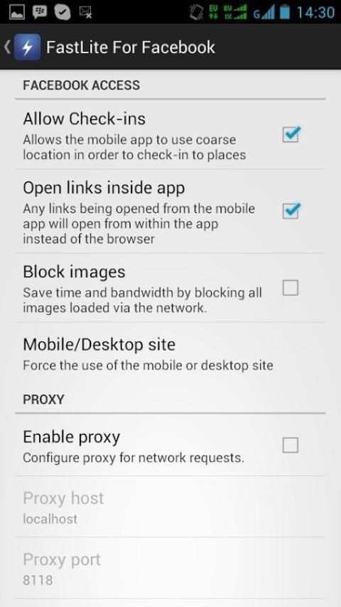 FastLite For Facebook screenshot 6