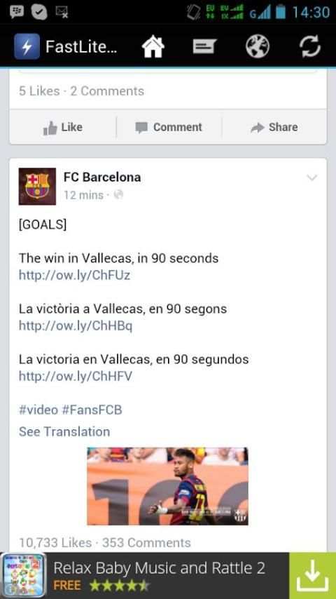 FastLite For Facebook screenshot 3