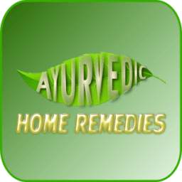 Ayurvedic Home Remedies