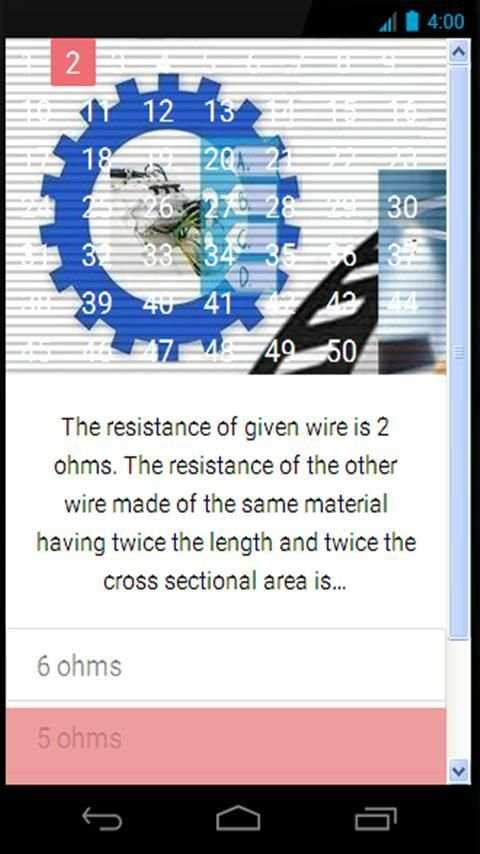 Electrical Quiz screenshot 6