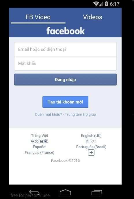 Save Videos For Facebook screenshot 4