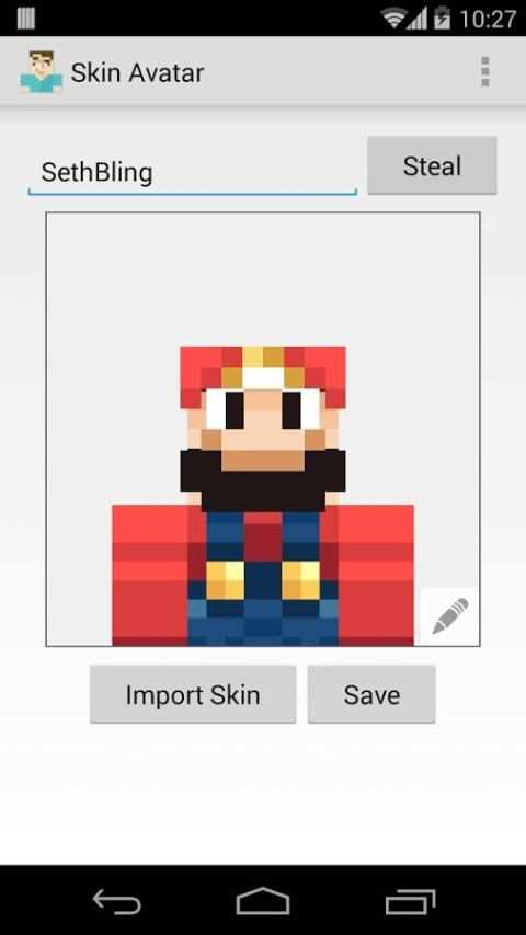 Skin Avatar for Minecraft скриншот 5