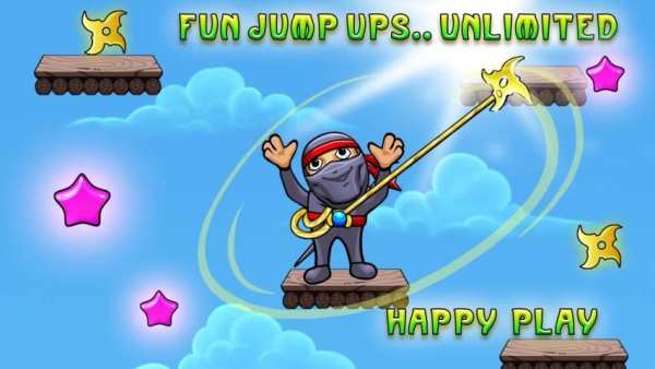 Ninja Rope Jump screenshot 1