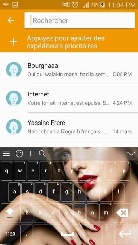 Keyboard saya dengan tema foto screenshot 5