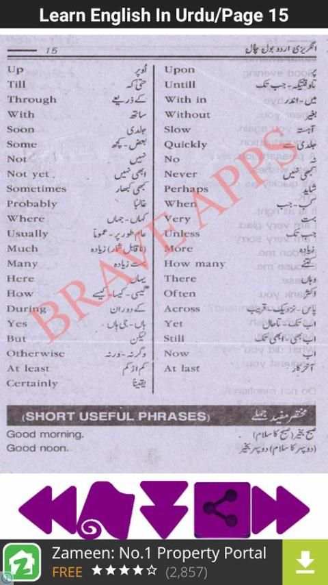 Learn English In Urdu 1 تصوير الشاشة