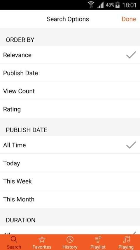 iTube Music 1 تصوير الشاشة