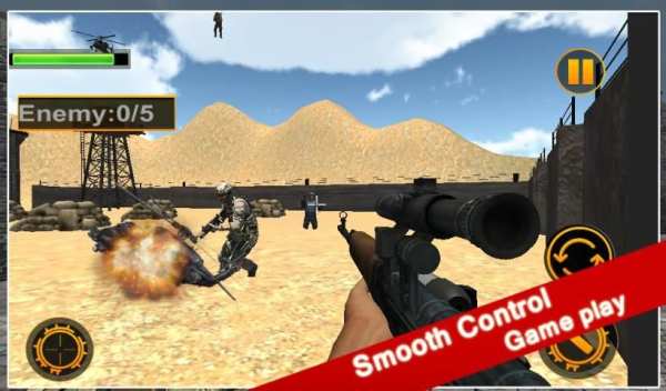 Lone Fury Sniper Commando скриншот 2