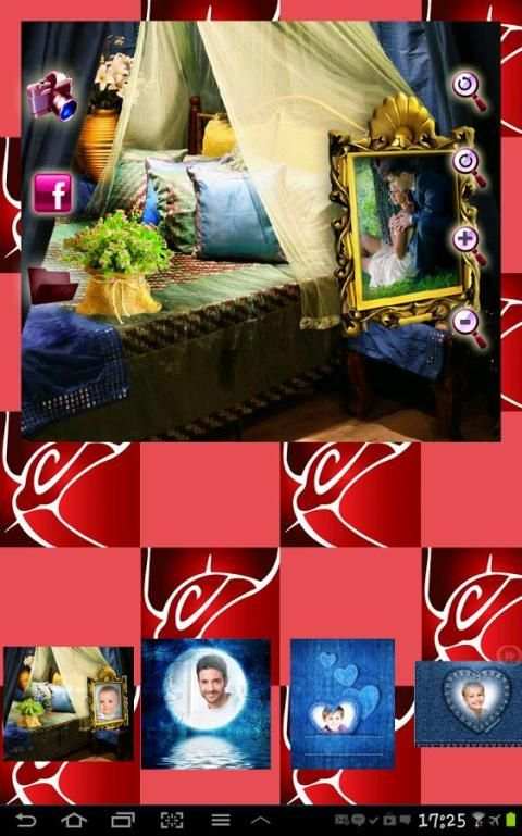Romantic Photo Frames 4 تصوير الشاشة