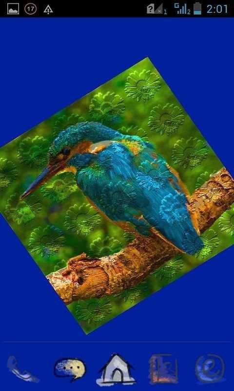 Paper Bird Live Wallpaper screenshot 2