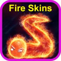 Fire Skins For Slither.io
